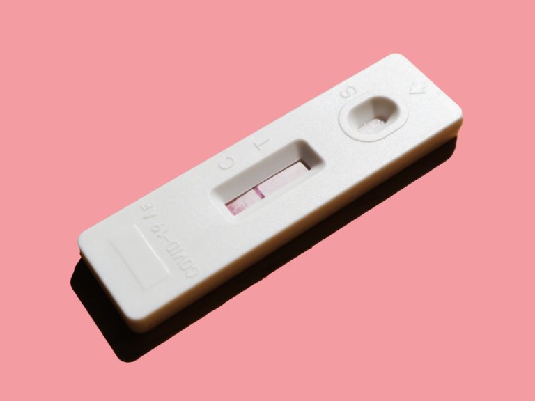 科技解密 5 white pregnancy test showing 1 red line